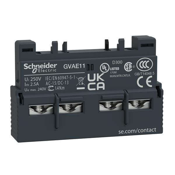 SCHNEIDER - TESYS CONTACTO AUXILIAR FRONTAL 1NA+1NC