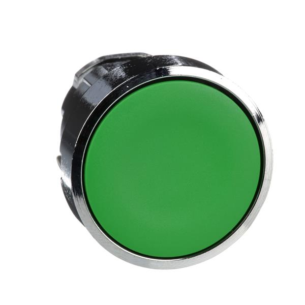 SCHNEIDER - HARMONY XB4 CABEZA PULSADOR RASANTE LED VERDE