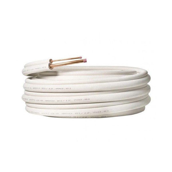 TUB CU FRED - TUBO COBRE FRIGORÍFICO AISLADO 3/8"-5/8" BITUBO (R-20 MTS)