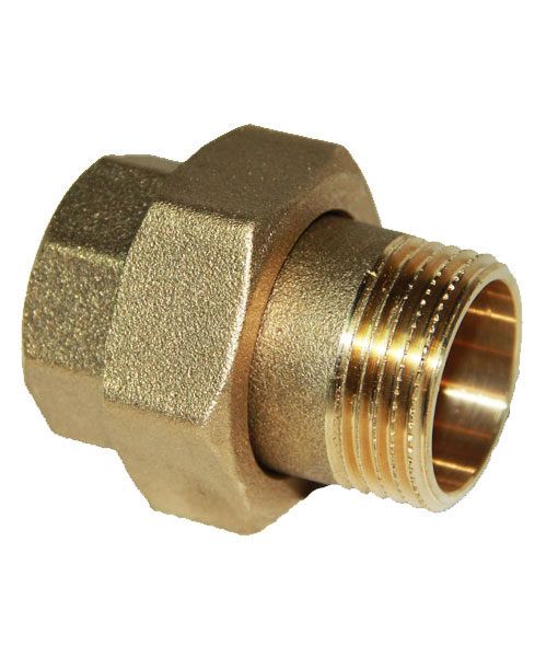 "LATÓN MIXTO - ENLACE 3 PIEZAS MACHO  FIG. 341 GCU 16-1/2"""