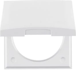 BERKER - MARCO C/TAPA ENCHUFE BLANCO POLAR BRILLO