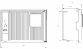 CLAVED - CPM1-M/BUC-00 CAIXA 1 COMPTADOR MONOFASIC view 2