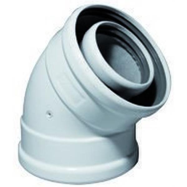 DINAK - ALUMINIO CODO 45º H-H D-132