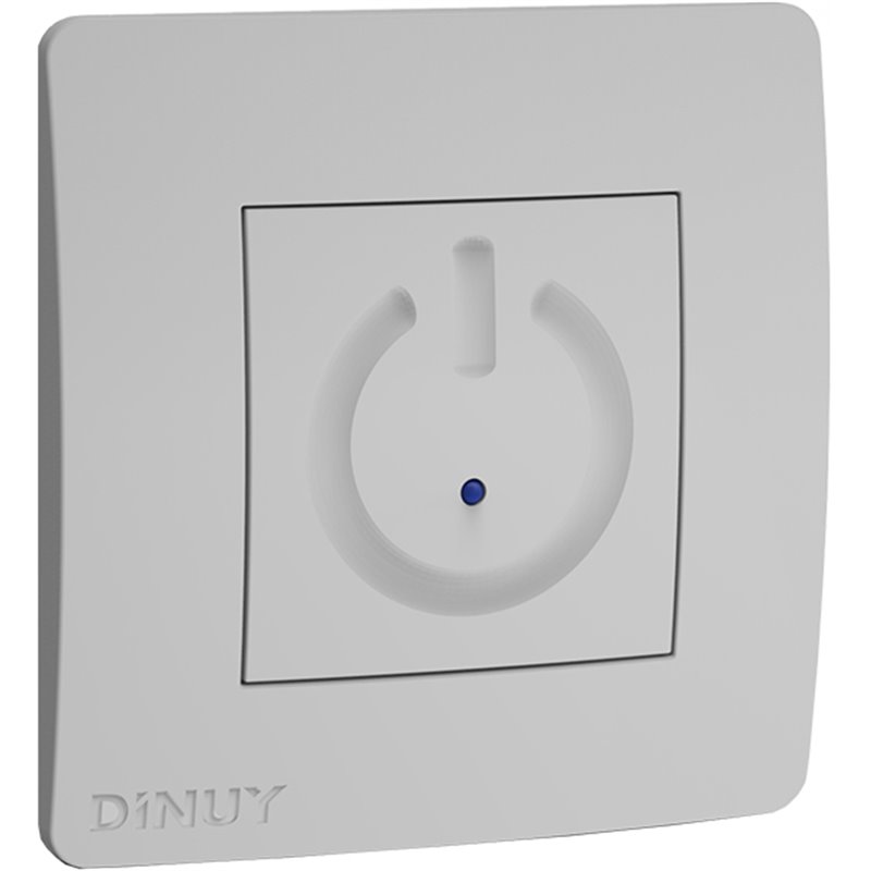 DINUY - PT.GAR.EL1 PULSADOR TEMPORITZADO 3 FILS