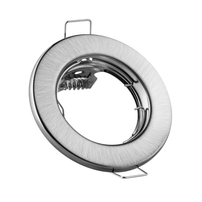 MATEL - ARO FIJO REDONDO 81 MM NÍQUEL GU-10