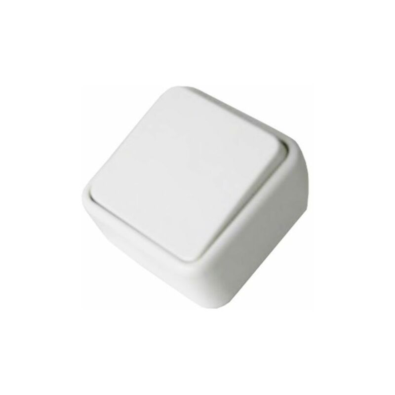 COMA - PULSADOR UNIP. A/SOCAL 16MM COMPACTA BLANC