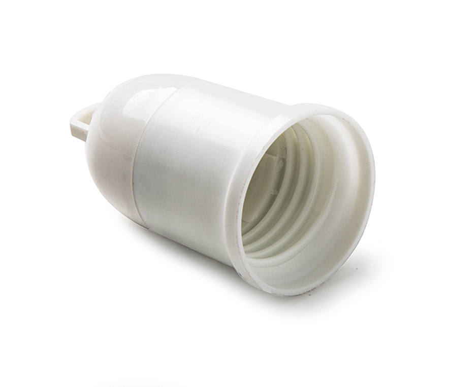 FAMATEL - PORTALAMPARAS PROVISIONAL OBRA E-27 BLANCO