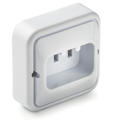 FAMATEL - BASE ENCHUFE EMPOTRAR 25A 250V C/TT BLANCO