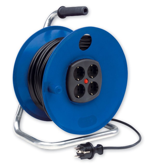 FAMATEL - ENROTLLACABLE 4 PRESES 2P+TTL 16A 250V 3X1,5MM2 (50MTS) view 2
