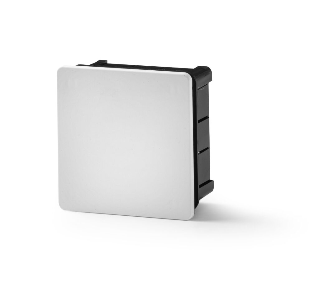 FAMATEL - CAIXA DERIVACIO ENCASTAR 115X115 A/TAPA GARRA MET. IP30