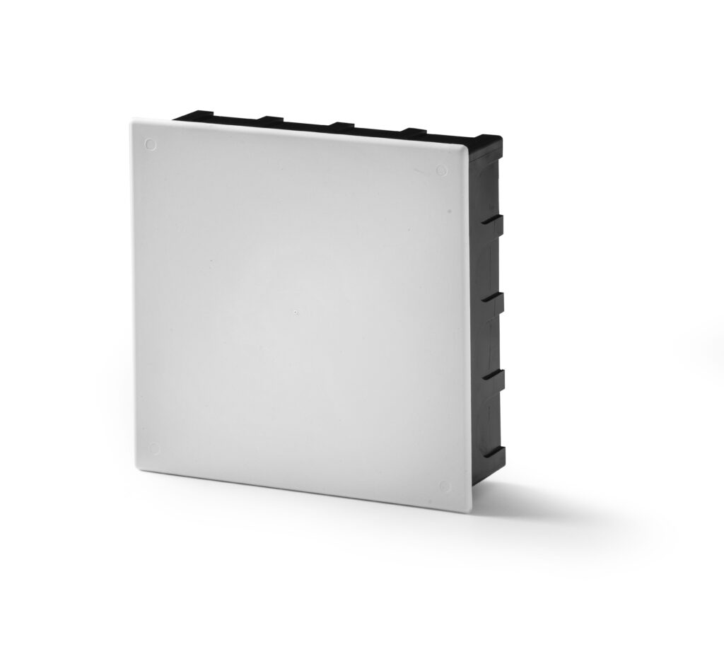 FAMATEL - CAJA DERIVACION EMPOTRAR 210X210 C/TAPA GARRA MET. IP30