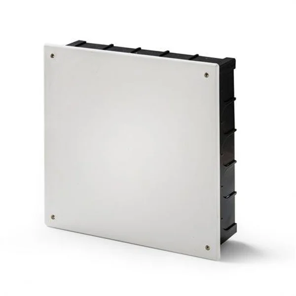 FAMATEL - CAJA DERIVACION EMPOTRAR 255X255 C/TAPA TORNILLOS MET. IP30