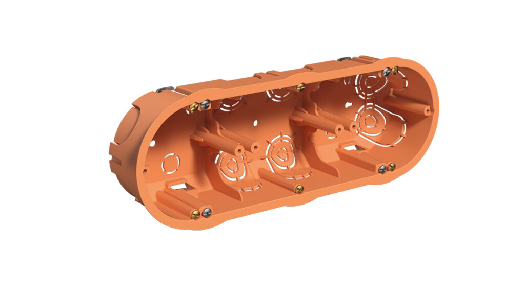 FAMATEL - CAIXA PER MECANISMES PLADUR 3 MECAN. IP20
