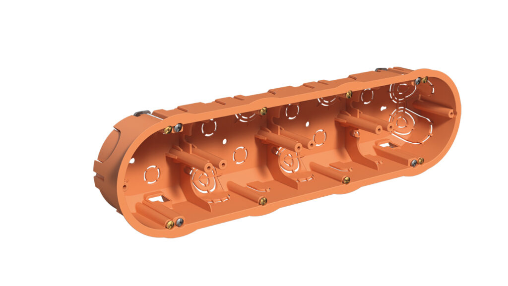 FAMATEL - CAIXA PER MECANISMES PLADUR 4 MECAN. IP20