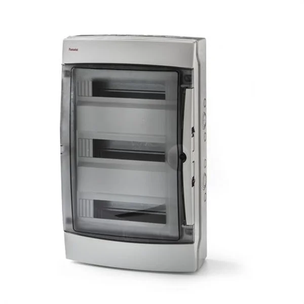 FAMATEL - ARMARI SUPERFICIE 42 ELEM. PORTA TRANSPARENT IP65