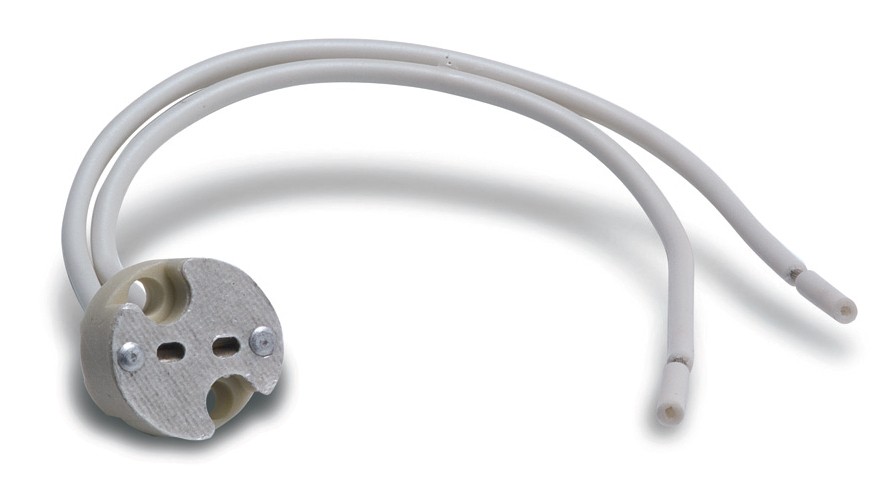 FAMATEL - PORTALAMPADES HALOGEN GU-5,3/6,35 (CABLE 15CM) view 2