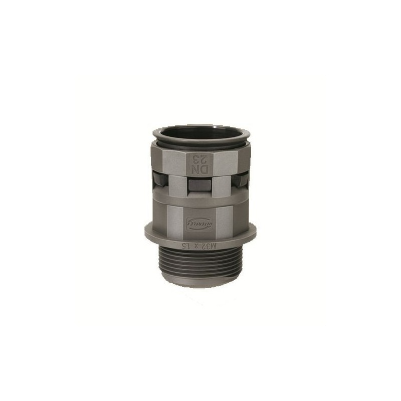 INTERFLEX - NYLOFIX RACOR RECTO DN10 M16X1,5 GRIS