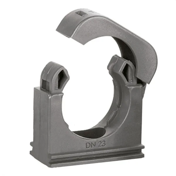 INTERFLEX - SOPORTE NYLONFIX A TAPA TUBO DN12 PA GRIS