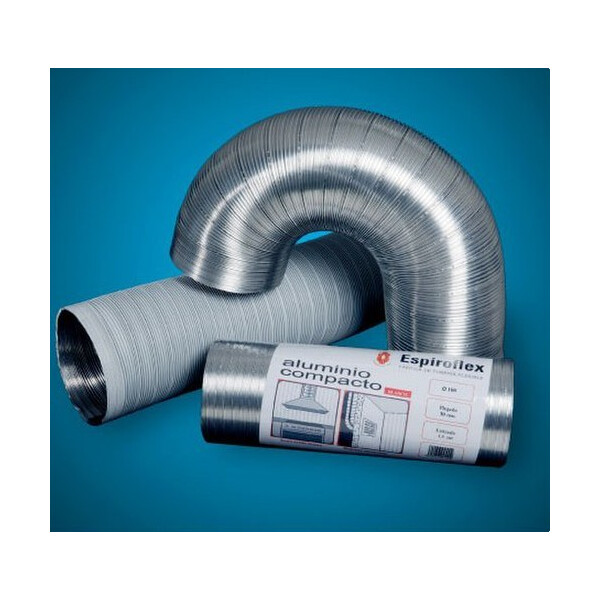 ESPIROFLEX - MTS. TUB TIRA CORRUGAT ALUMINI COMPACTE D-90 (125MTS)