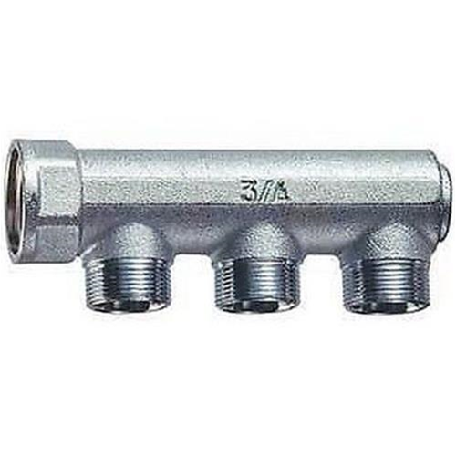 FAR - COL.LECTOR COMP. CEC 3/4" 3 VIES CROMAT