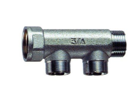 FAR - COL.LECTOR COMP. M-F 1" 2 VIES CROMAT