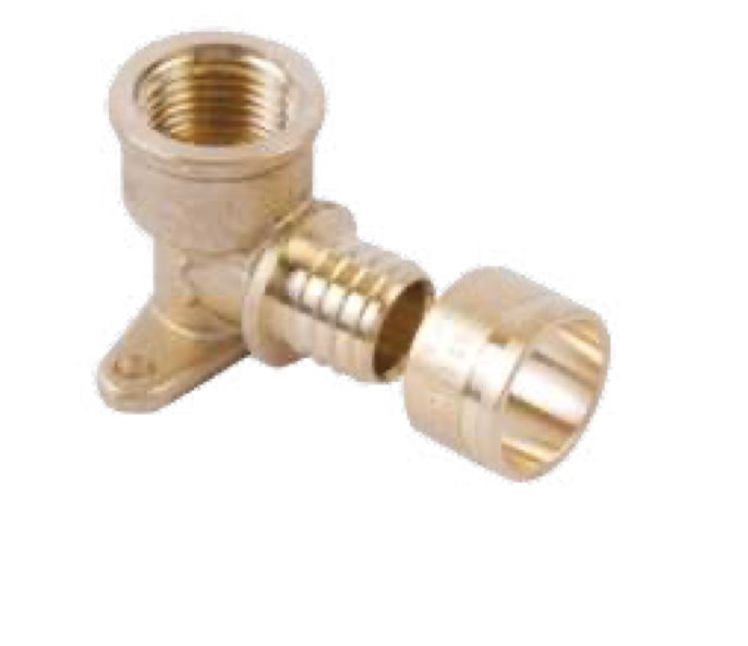 FITTING STD - CODO BASE FIJACION REFORZADO 16-1/2"