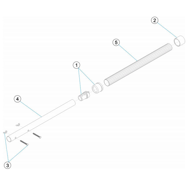 ASTRAL - MANEC TELESCOPIC ALUMINIO CLASSIC 2,5-5MTS 0 view 3