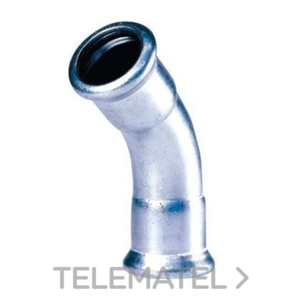 FILINOX - ACERO AL CARBON CURVA 45º H-H D-15 PERFIL M