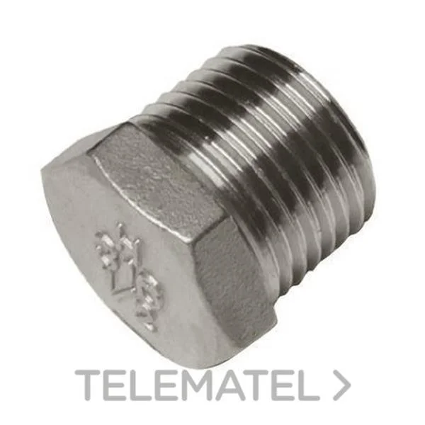 FILINOX - INOX TAPON MACHO D-1/4 AISI 316