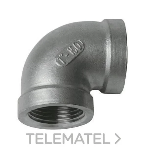 FILINOX - INOX COLZE 90º F-F D-1/2 AISI 316