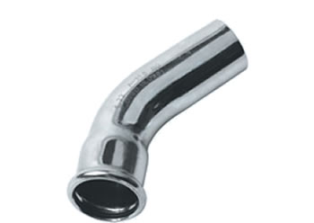 FILINOX - INOX CURVA 45º M-H D-108 AISI 316 PERFIL M