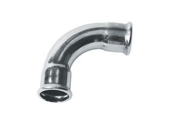 FILINOX - INOX CURVA 90º H-H D-108 AISI 316 INOX PERFIL M