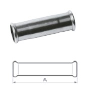 FILINOX - INOX MANGUITO SIN FIN H-H D-54 AISI 316 PERFIL M
