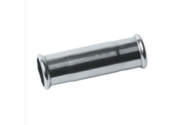 FILINOX - INOX MANGUITO SIN FIN H-H D-76,1 AISI 316 PERFIL M