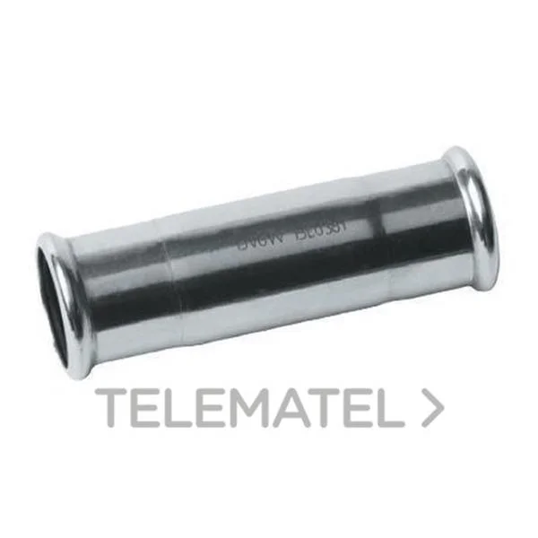 FILINOX - INOX MANGUITO SIN FIN H-H D-88,9 AISI 316 PERFIL M