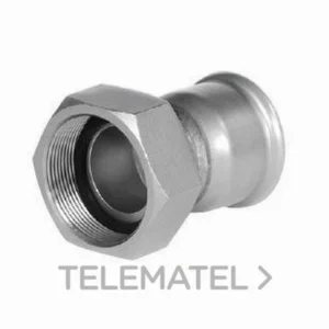 FILINOX - INOX RACOR 2 PIEZAS JUNTA PLANA D-54X2"AISI 316 PERFIL M