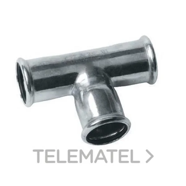 FILINOX - TE IGUAL INOX D-88,9 AISI 316L PERFIL M