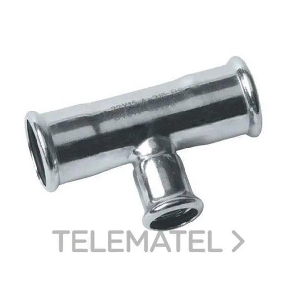 FILINOX - INOX TE REDUCIDA D-88,9X35 AISI 316 PERFIL M