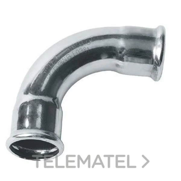 FILINOX - INOX CURVA 90º H-H D-15 AISI 316 PERFIL M