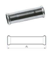 FILINOX - INOX MANGUITO SIN FIN D-15 AISI 316 PERFIL M