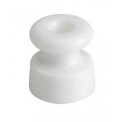 FONTINI - AISLADOR PARA CABLE TRENZADO PORCELANA BLANCO 30913170