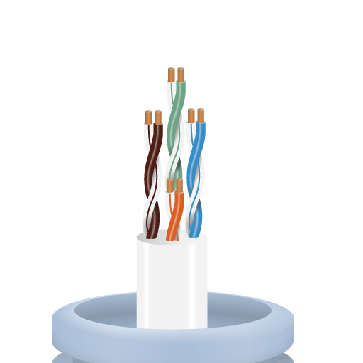 FASDEL - CORRUGADO PRECABLEADO 20D UTP CAT6 LH