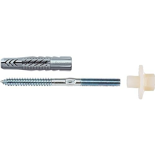 FISCHER - CONJUNTO FIJACIÓN LAVABO/URINARIO WD 10X120