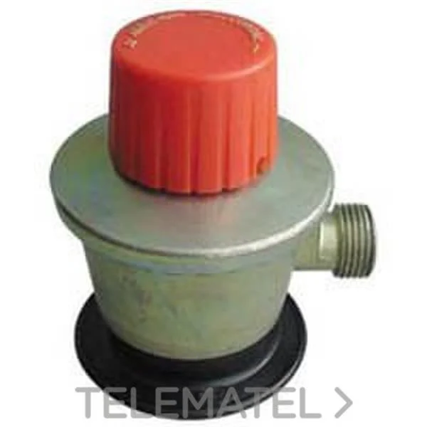 GAS GLP - RSL REGULADOR SORTIDA LLIURE M 21,8 ESQ. TAP VERMELL