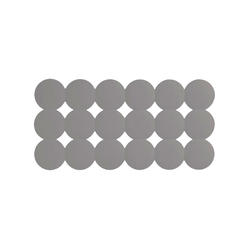 GEDY - GIOTTO ALFOMBRA BAÑO GRIS 79X40