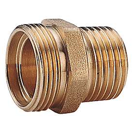 GIACOMINI - R180R RACOR RECTO MACHO 1/2" X 18 P/ADAPTAR TUBO CU/PLÁSTICO/MLTCP.