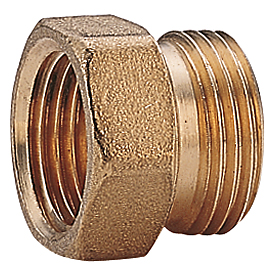 GIACOMINI - R180FR RACOR RECTO HEMBRA 1/2" X 16 P/ADAPTAR TUBO CU/PLÁSTICO/MLTCP.