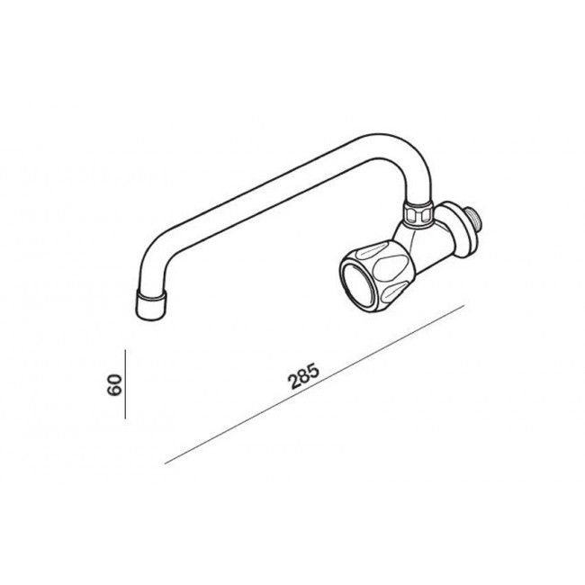 GALINDO - ELIPSE AIXETA CUINA UN AIGUA PARET BROC SUP. CROMAT view 3