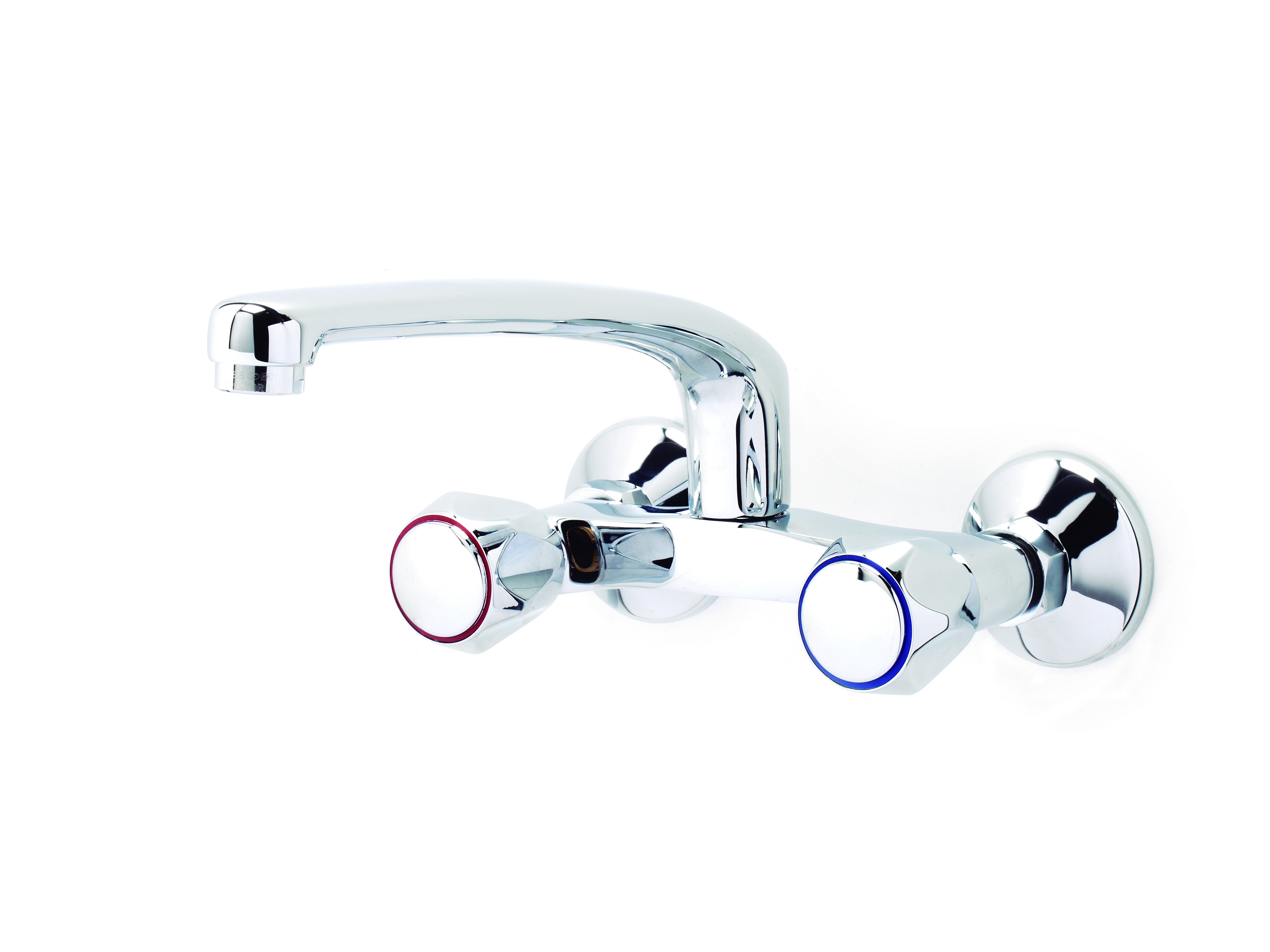 GALINDO - ELIPSE GRIFO COCINA MONOMANDO PARED CON BRAZO SUP. 15 CM CROMADO