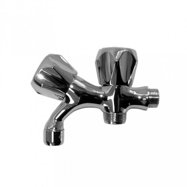 GALINDO - ELIPSE GRIFO 1/2"-3/4" LAVADORA DOBLE CROMADO